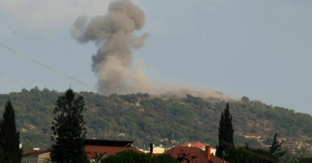 Israeli military positions in Lebanon