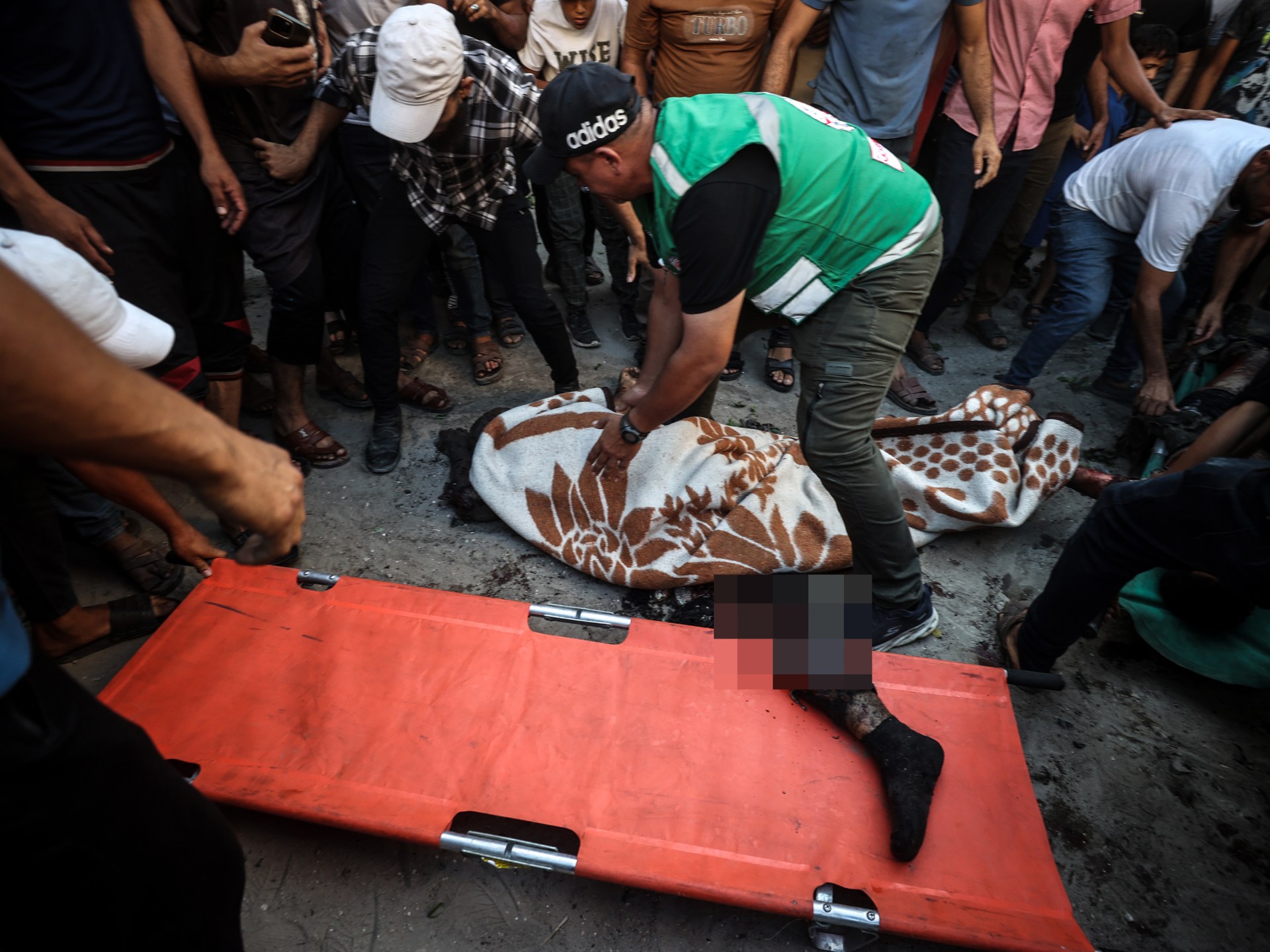 Gaza Strip civilians affected by Israeli military operations
