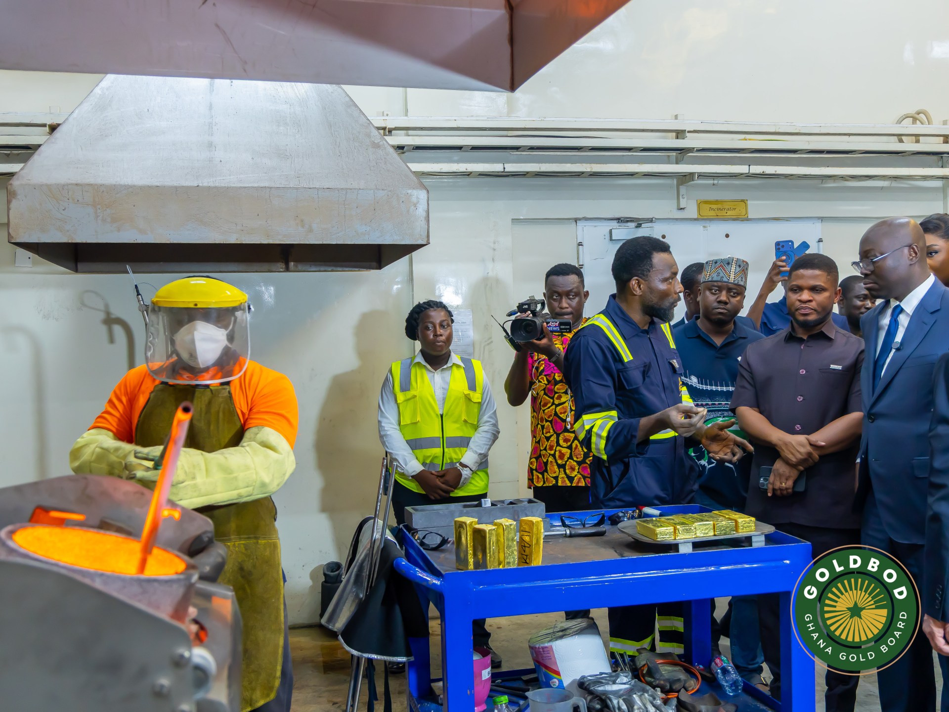 Ghana gold mining operations
