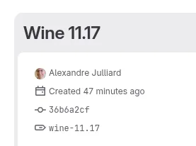 Wine 11.17 release