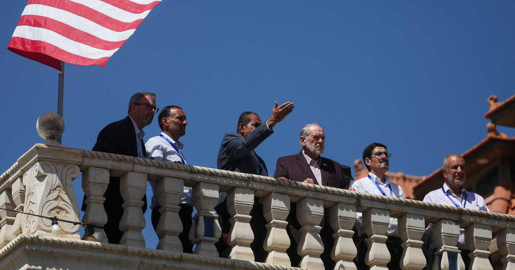 US Ambassador Huckabee on West Bank visit