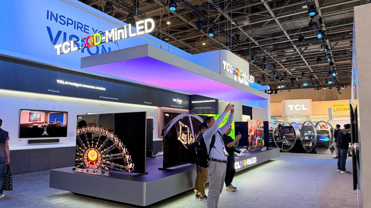 TCL SQD-Mini LED Smart TVs at IFA 2026