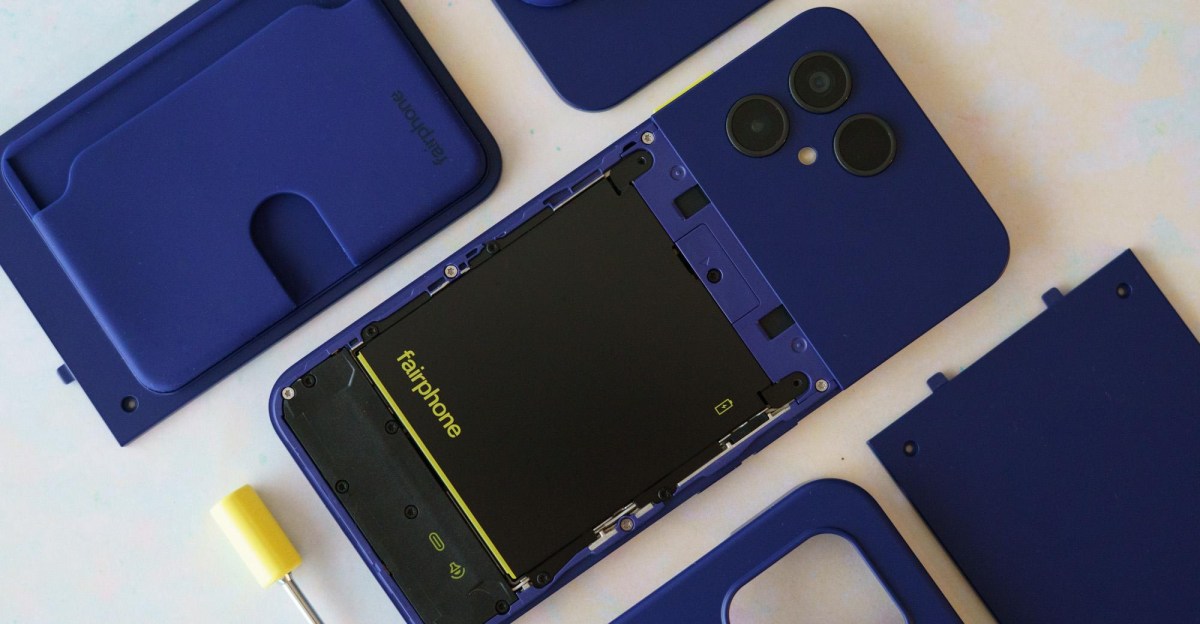 Fairphone 6 Plus with modular back panels