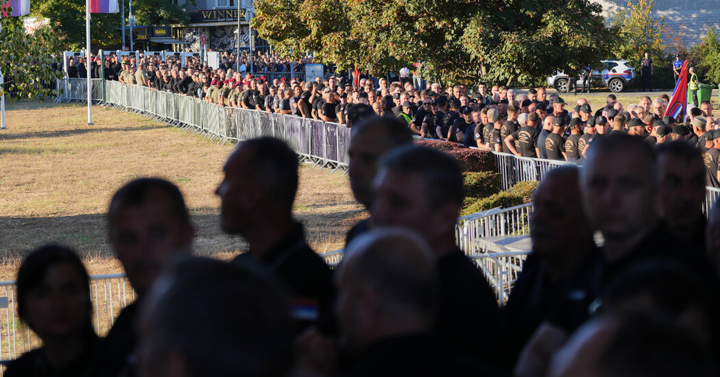 German election campaign event
