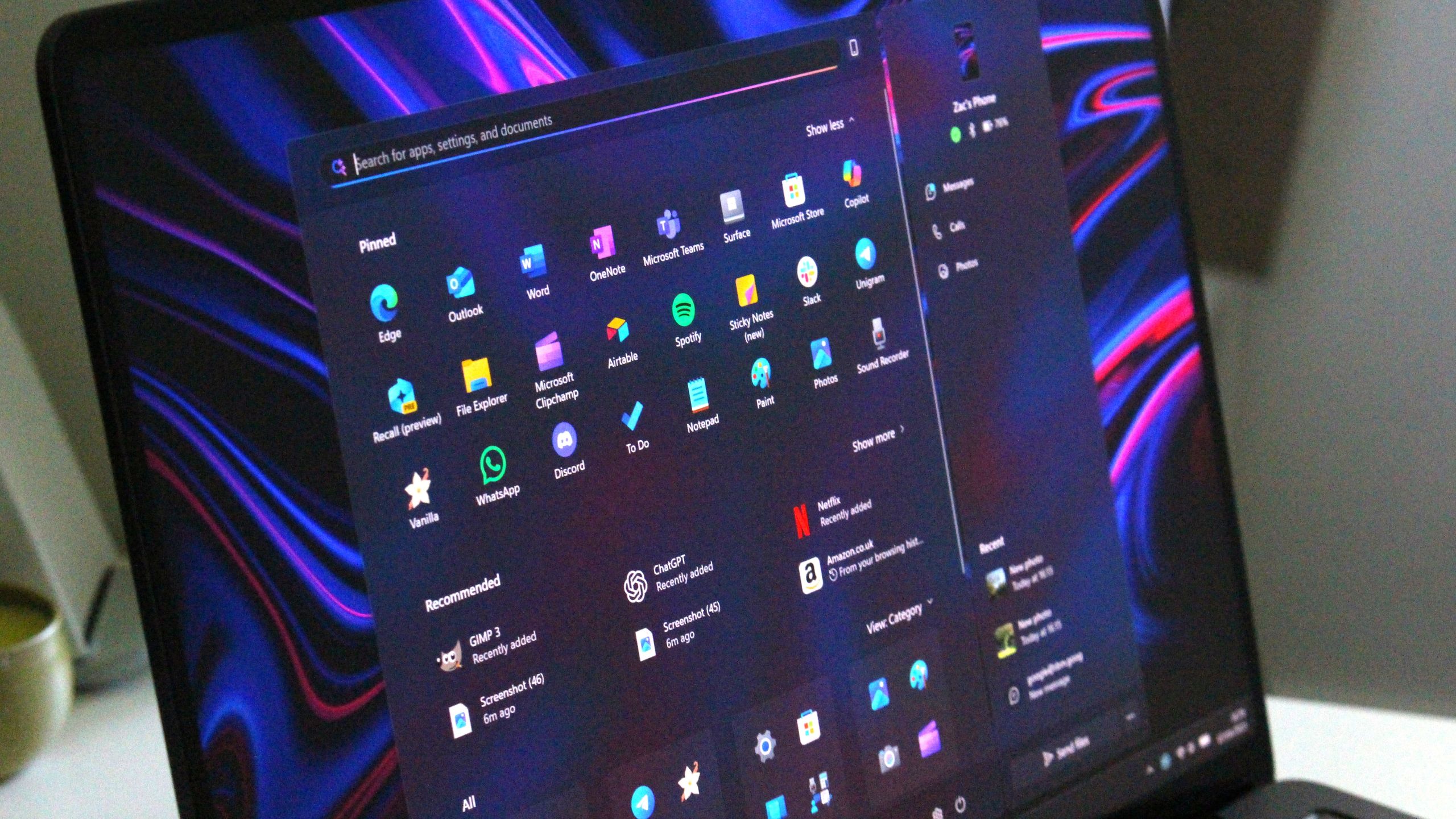 Windows 11 theme switching settings