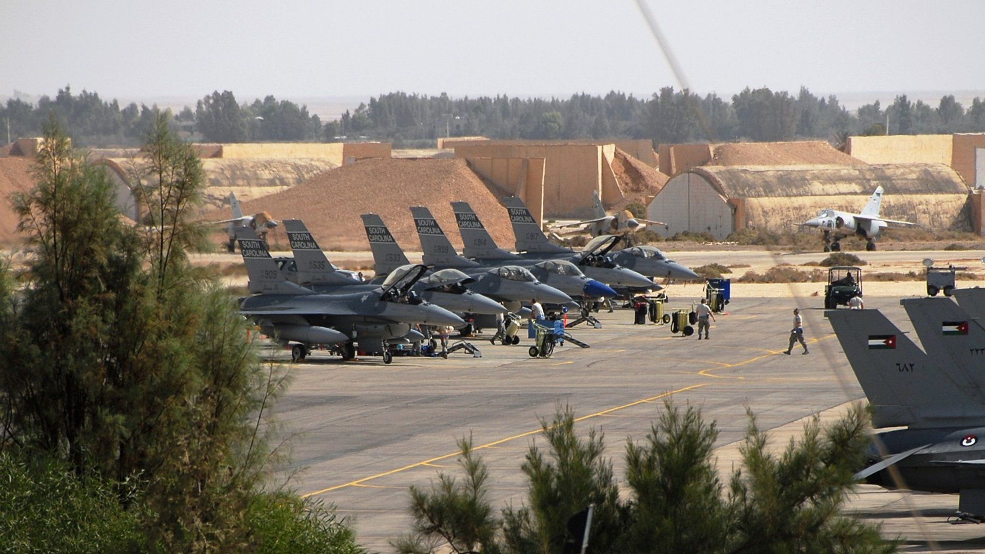 Muwaffaq Salti Air Base near Al-Azraq