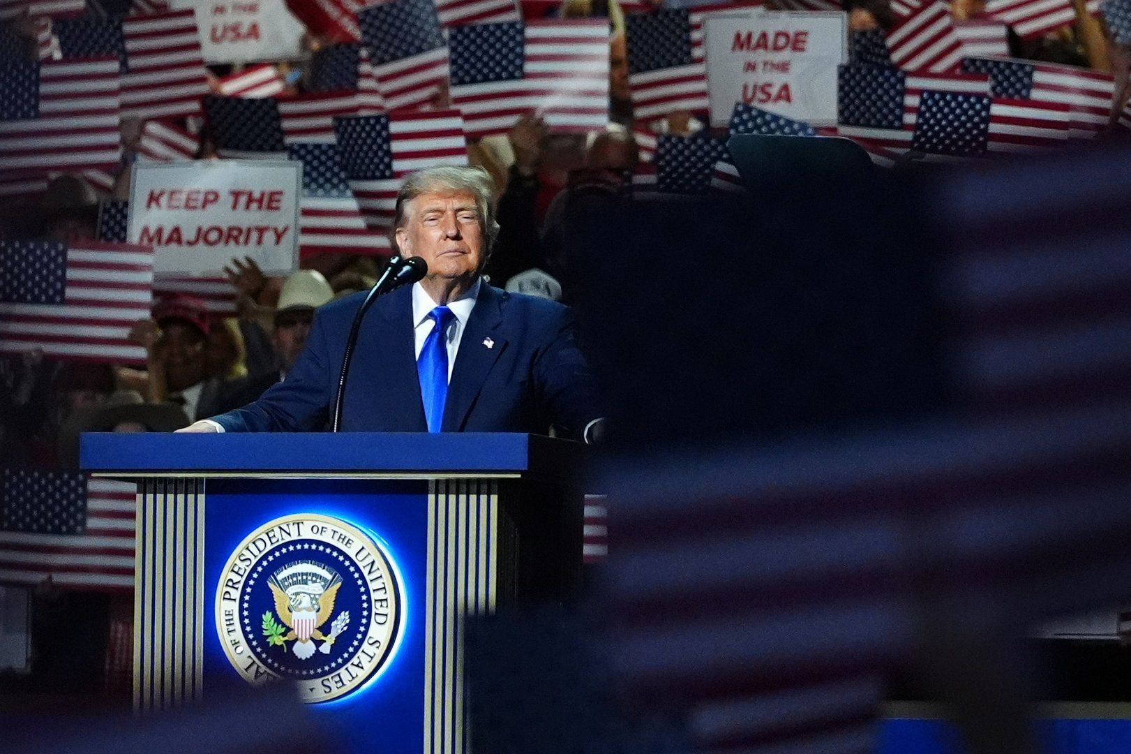 US election campaign trail