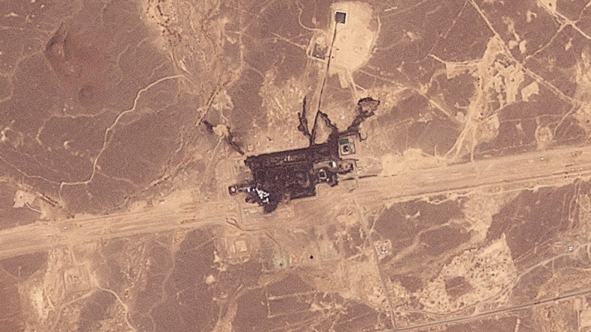 Satellite imagery of Saudi oil infrastructure