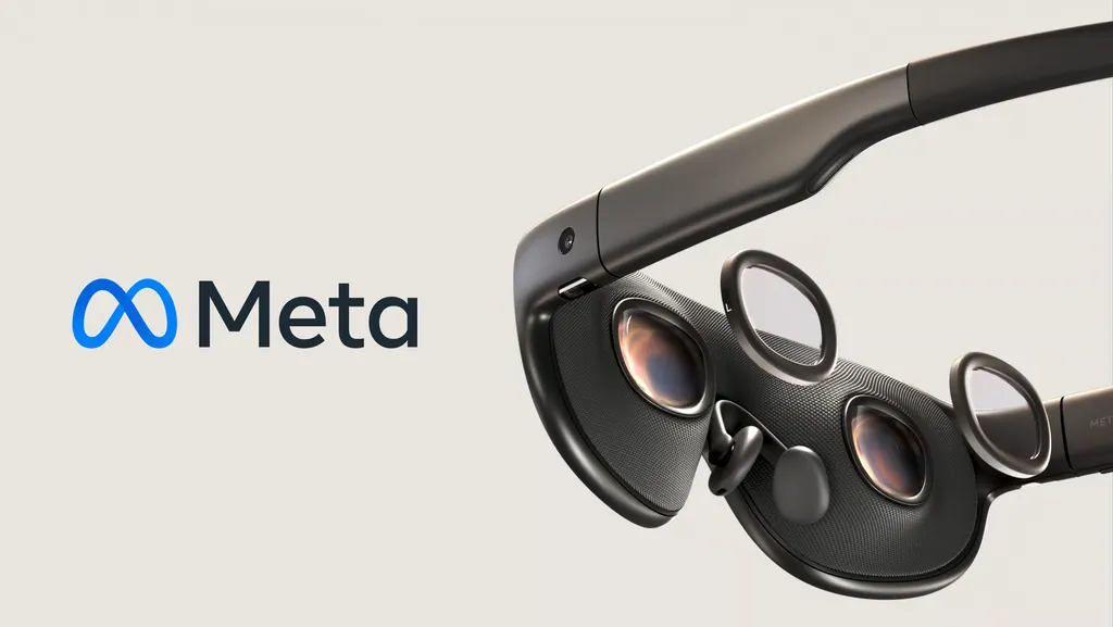 Meta Project Phoenix mixed-reality headset render