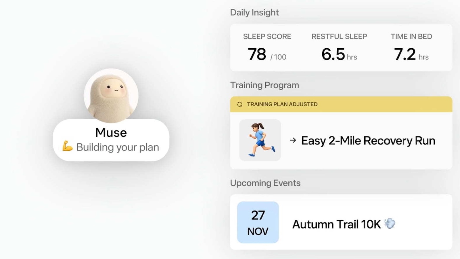 Meta Muse AI assistant interface