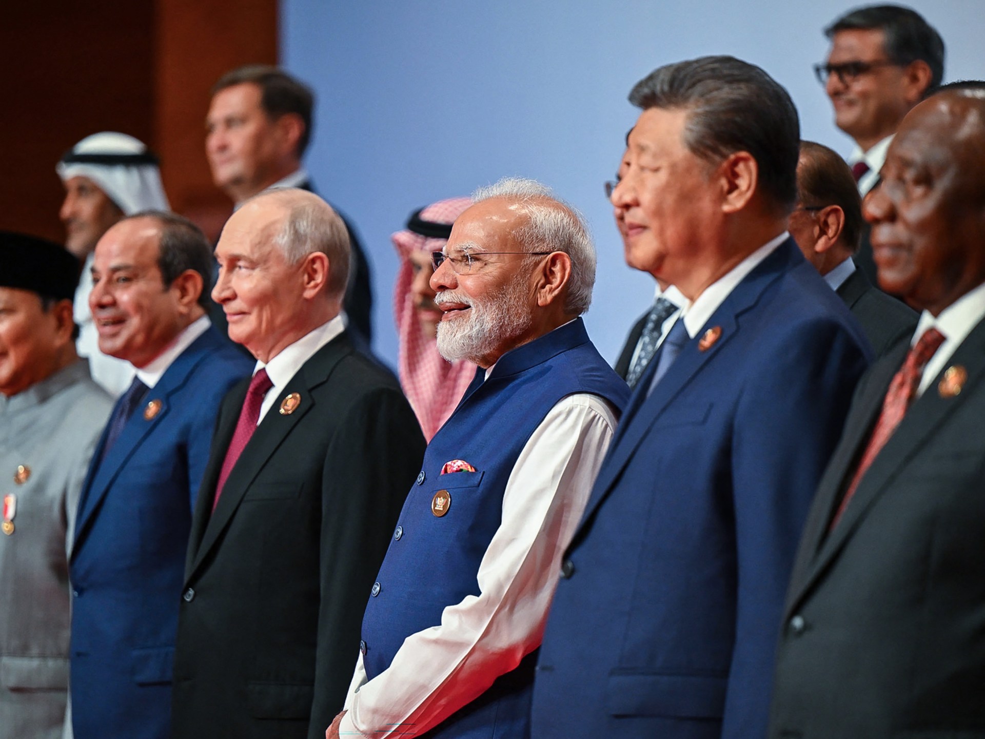 Leaders at the 2026 BRICS summit