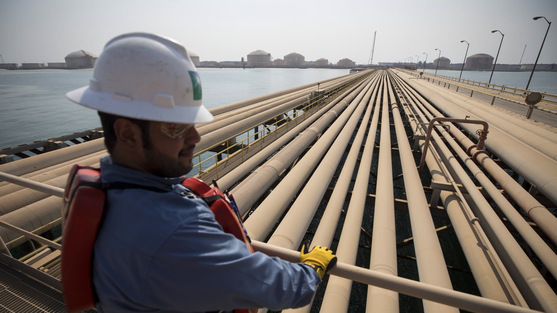 Oil infrastructure in the Gulf region
