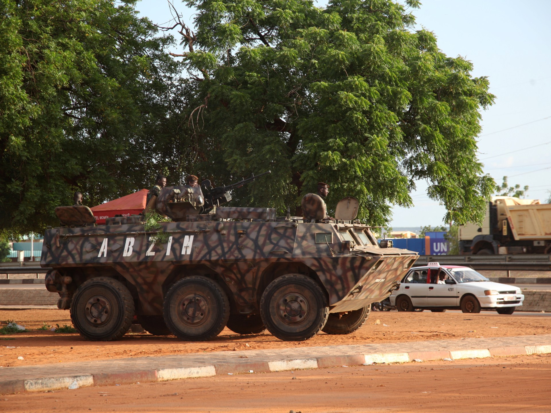 Security forces in Niger