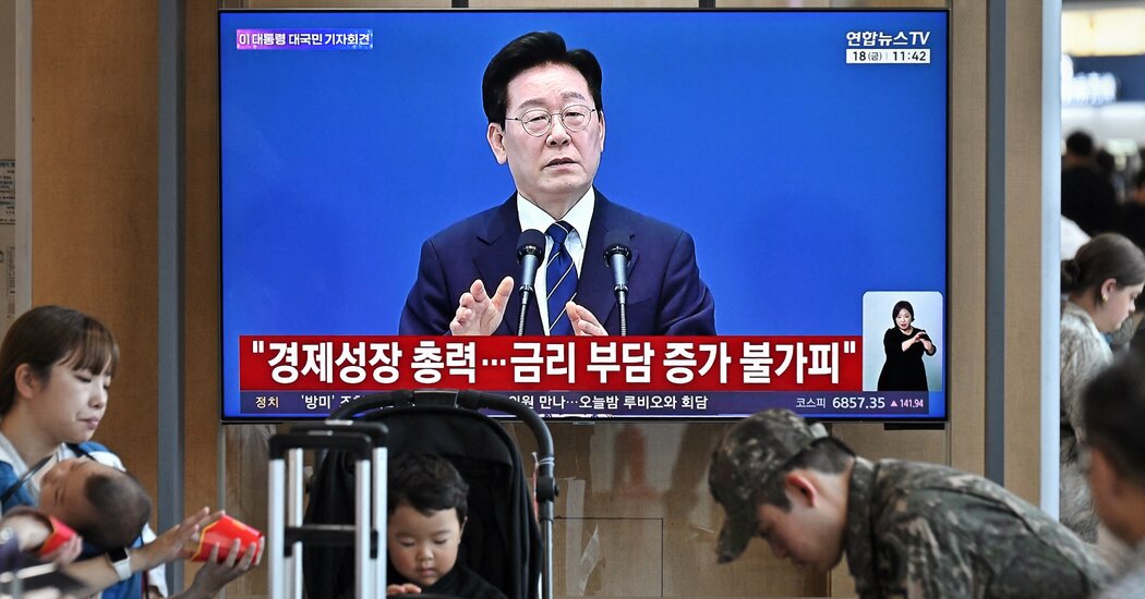 South Korean President Lee Jae Myung