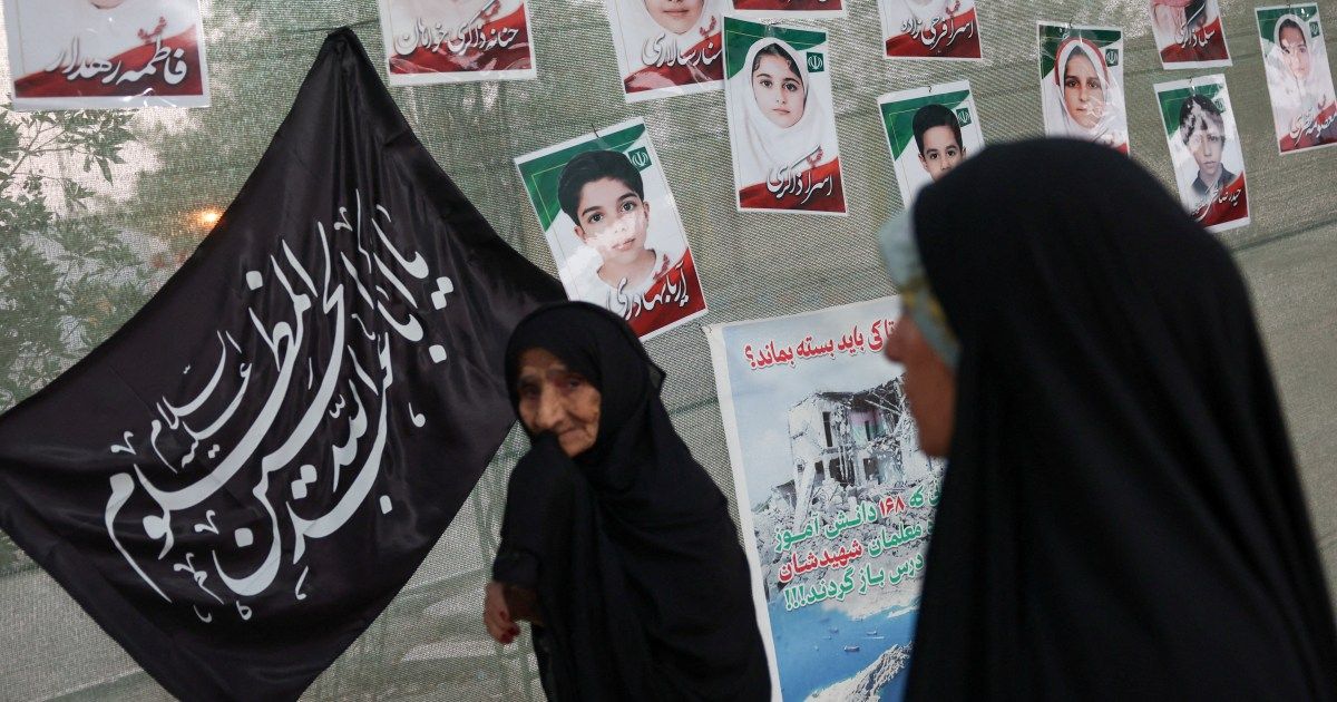 Aftermath of strikes in Iran