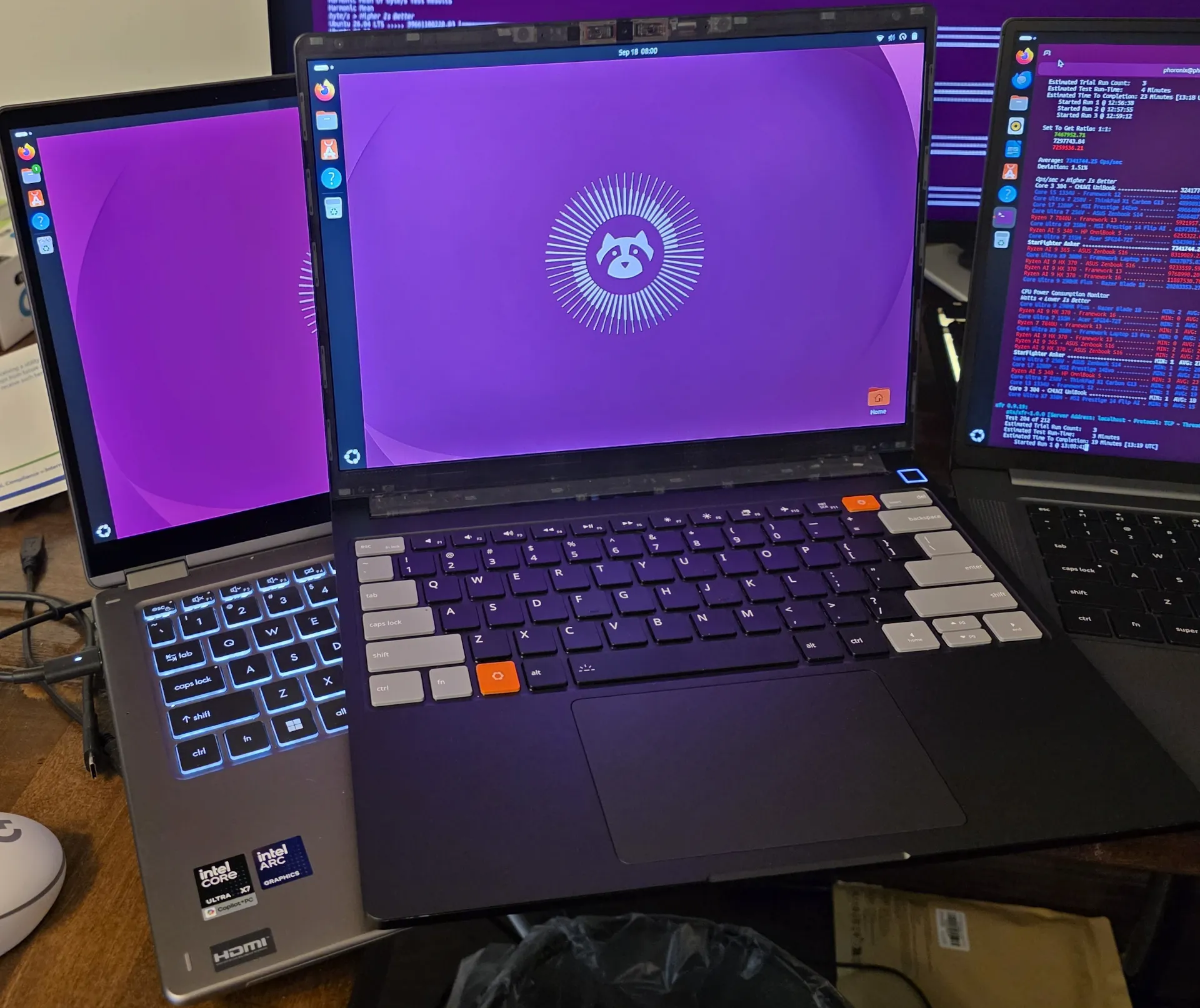 Intel Panther Lake laptop