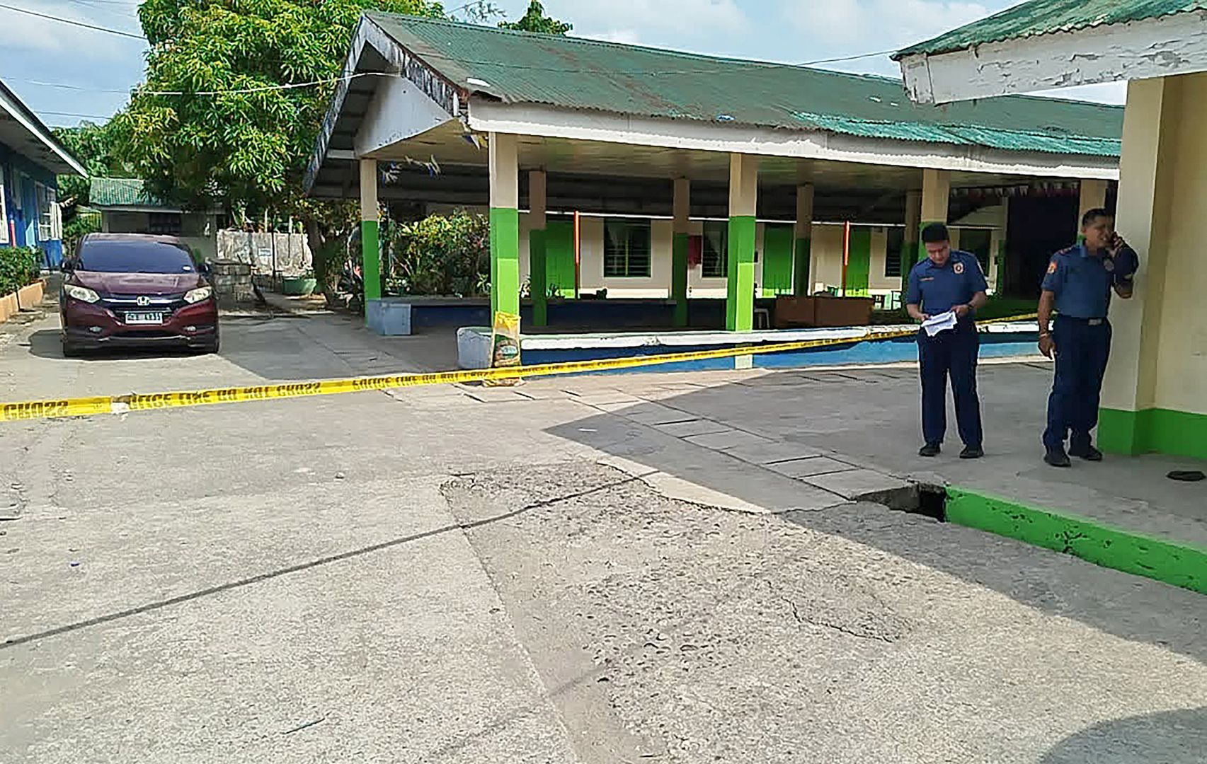 Philippines school exterior