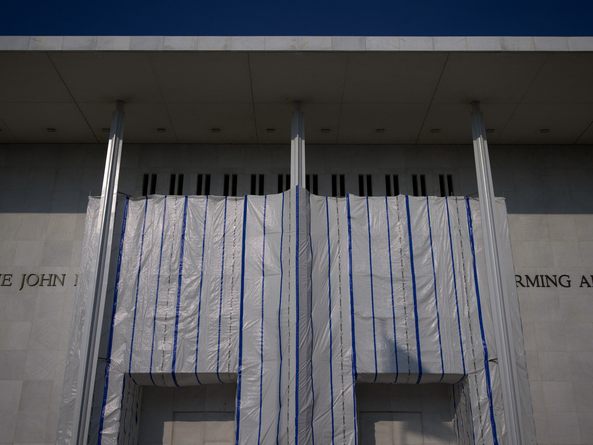 Kennedy Center building in Washington DC