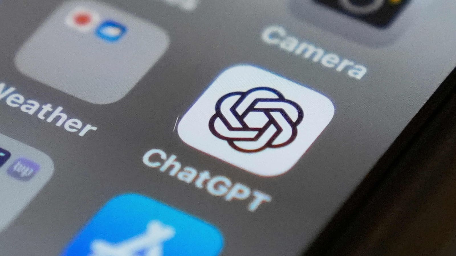 ChatGPT interface on a smartphone screen