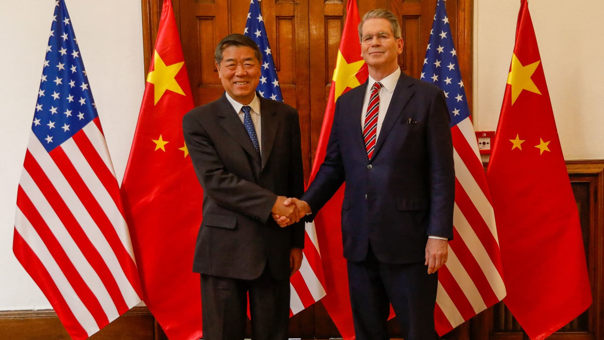 US-China diplomatic talks on trade and technology