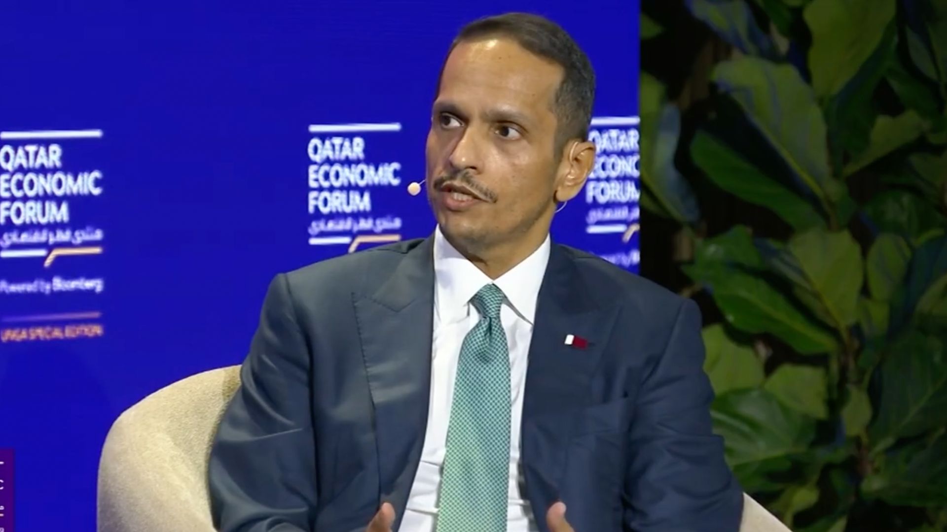 Qatar PM addresses regional security concerns