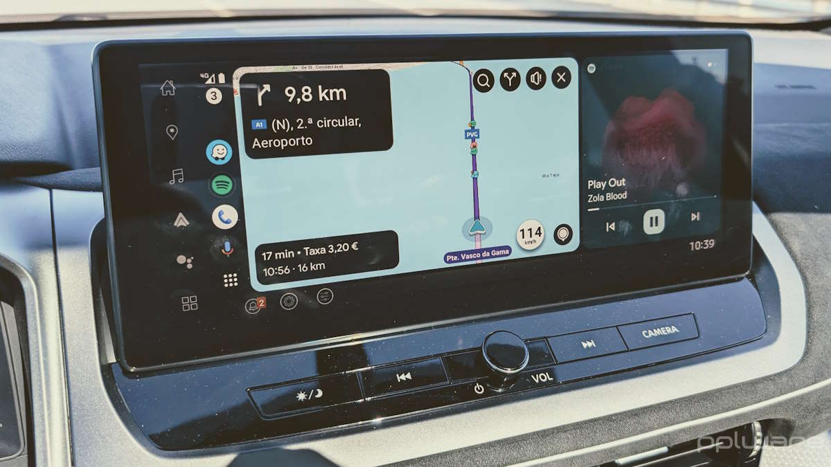 Google Maps Android Auto interface redesign