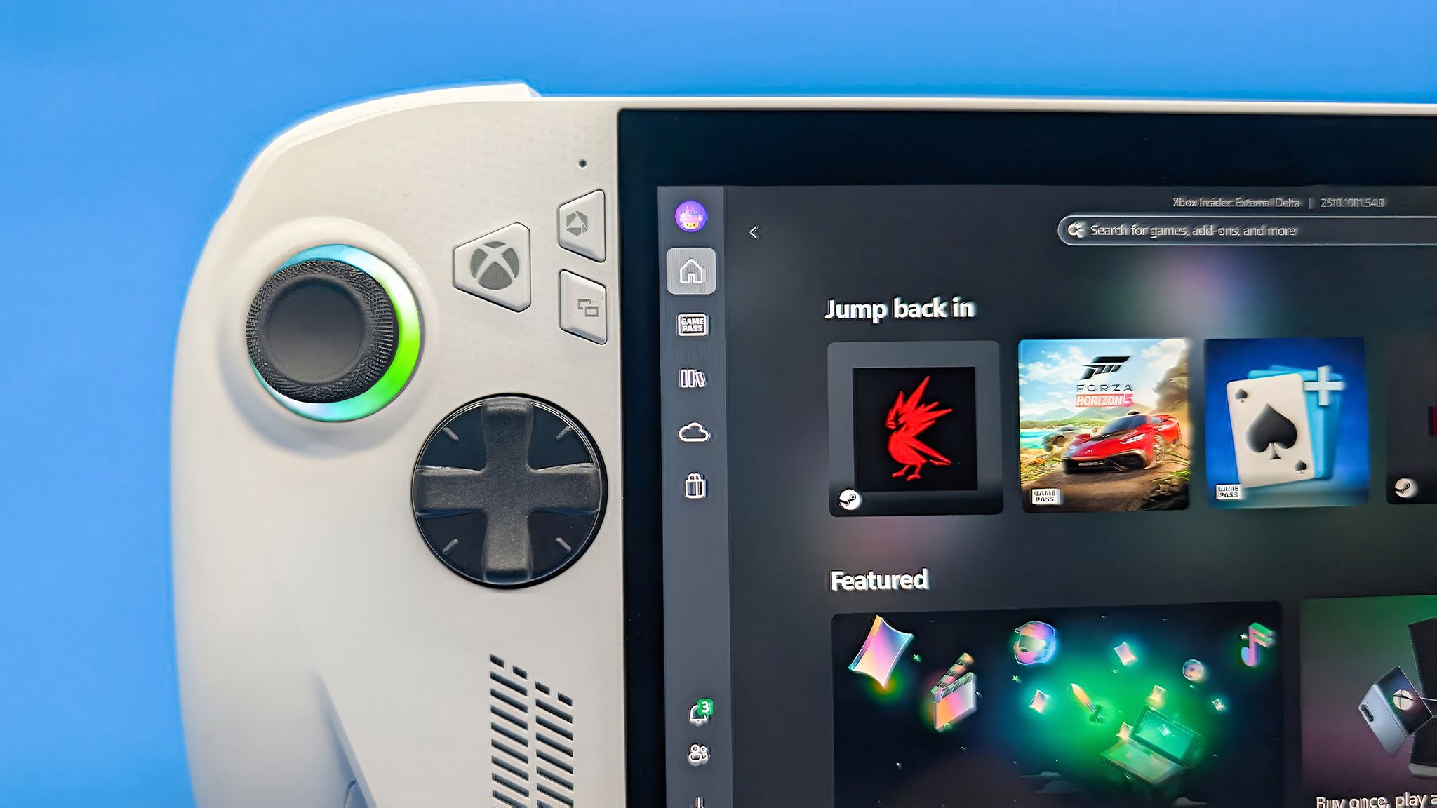 ASUS ROG Xbox Ally handheld gaming PC