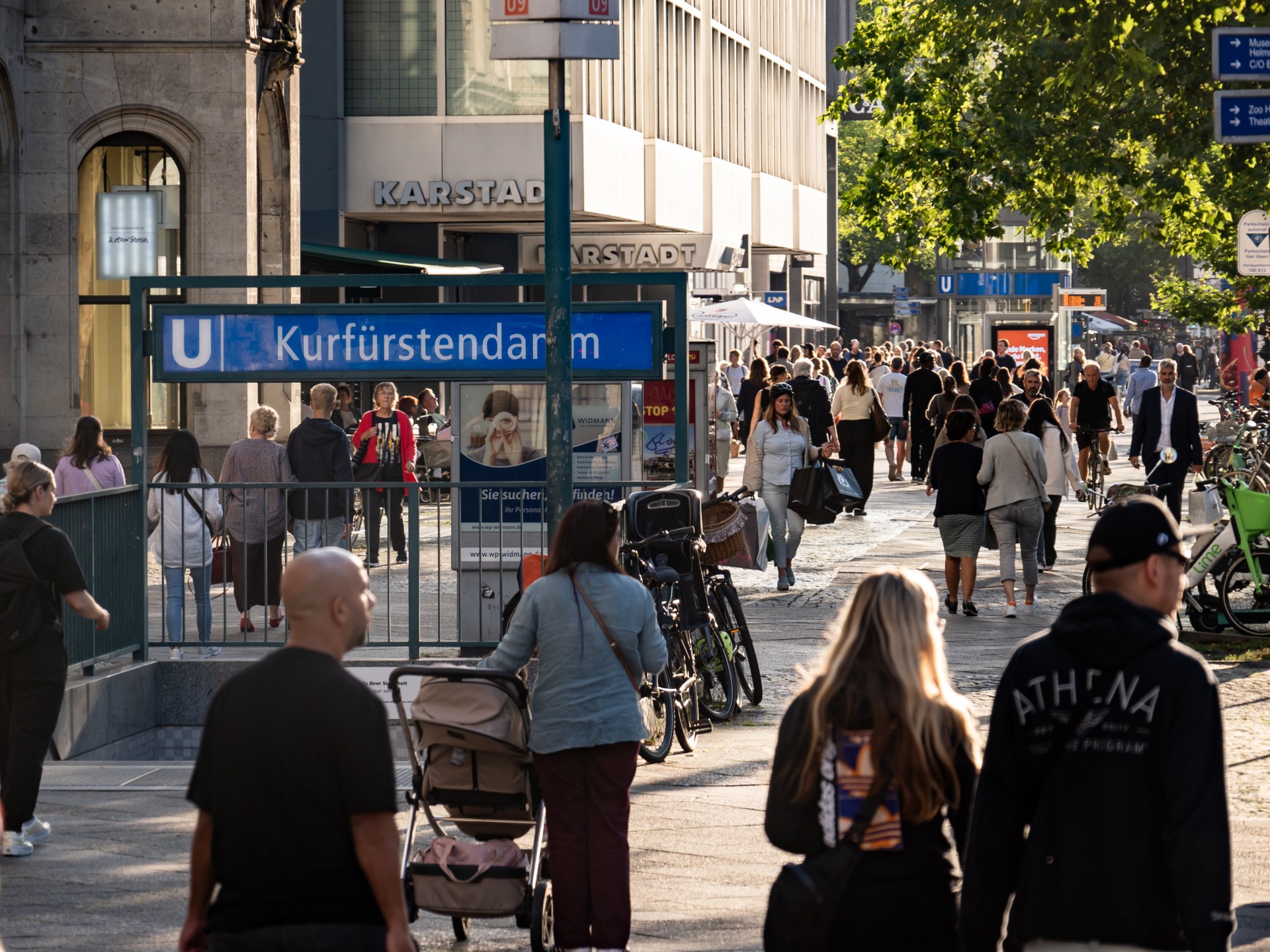 Berlin Left party victory celebrations