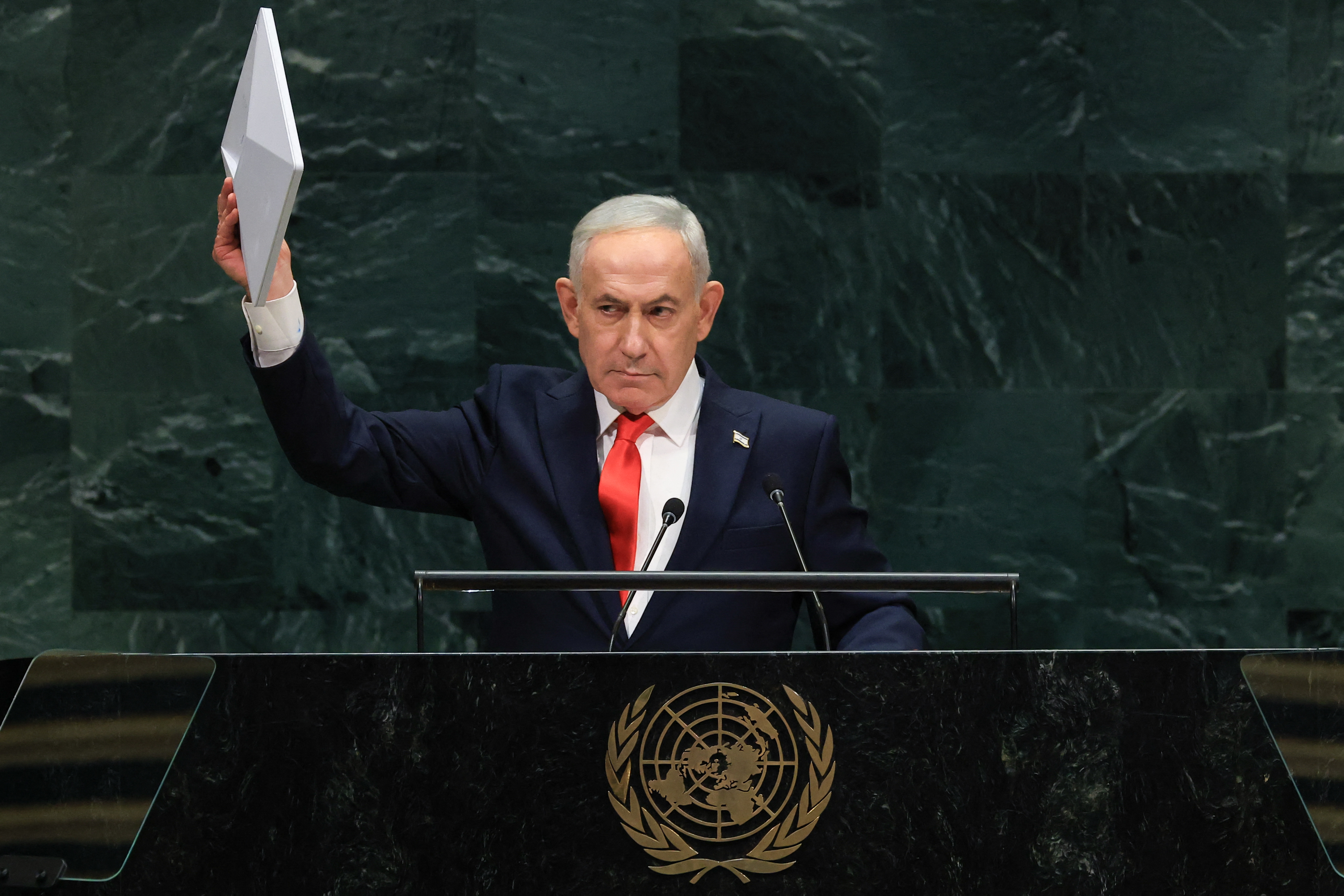 Netanyahu speaks at UN General Assembly