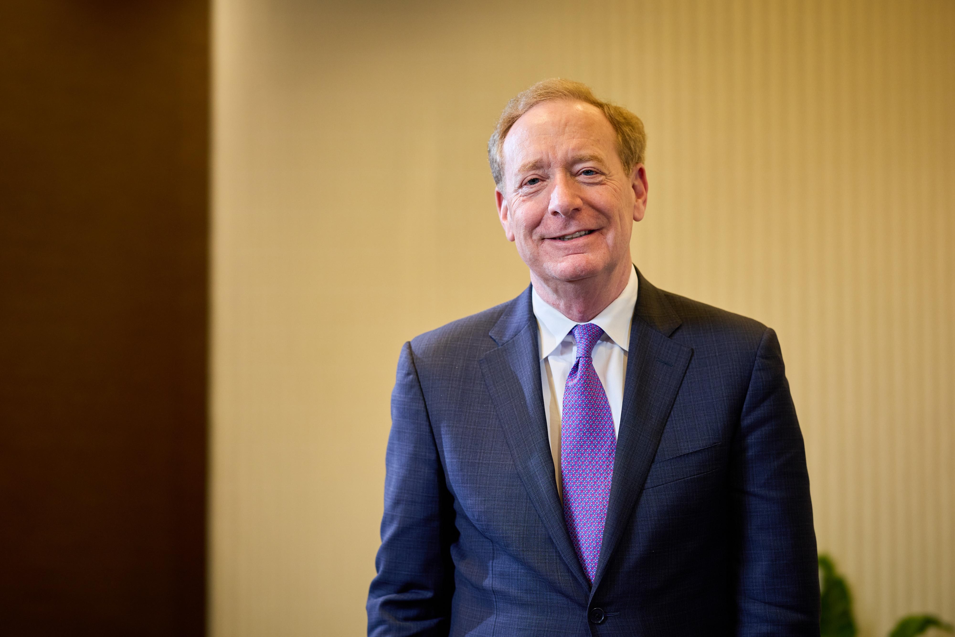 Microsoft vice chair Brad Smith
