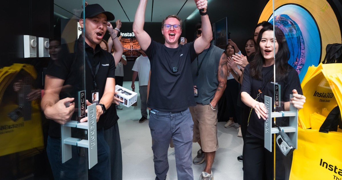Insta360 flagship store in Times Square