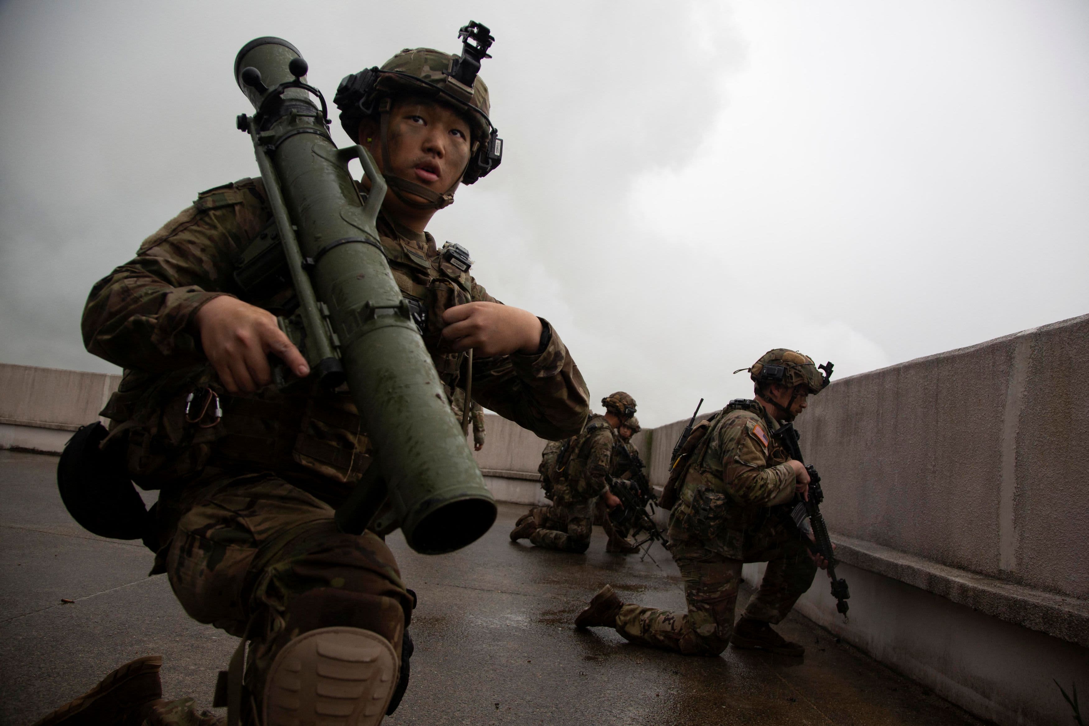 South Korean military personnel