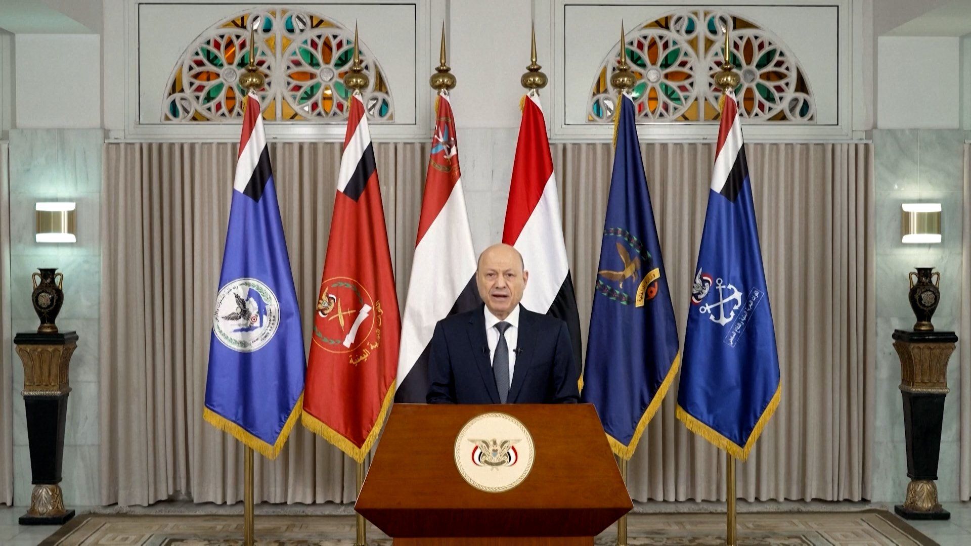 Yemen's president calls for military recruitment and Houthi defector amnesty