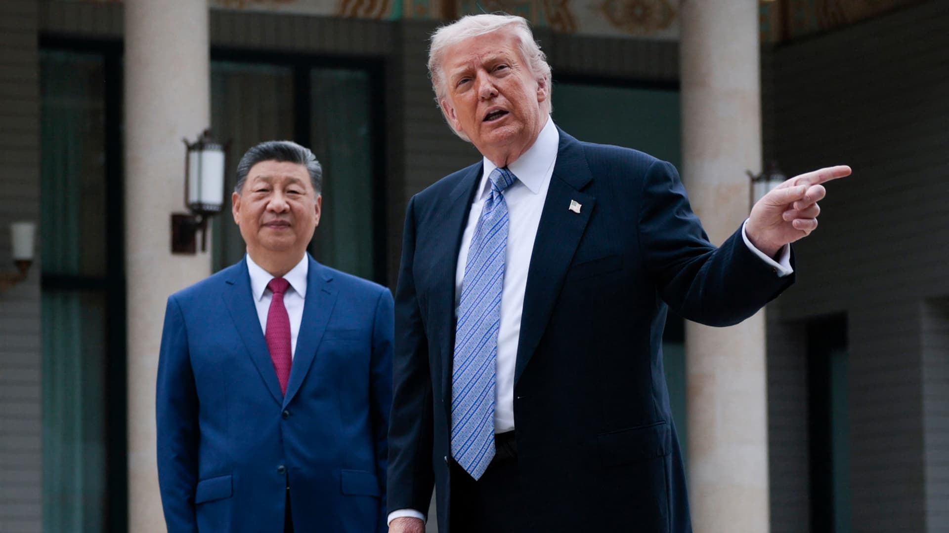 Trump and Xi Jinping state visit Washington