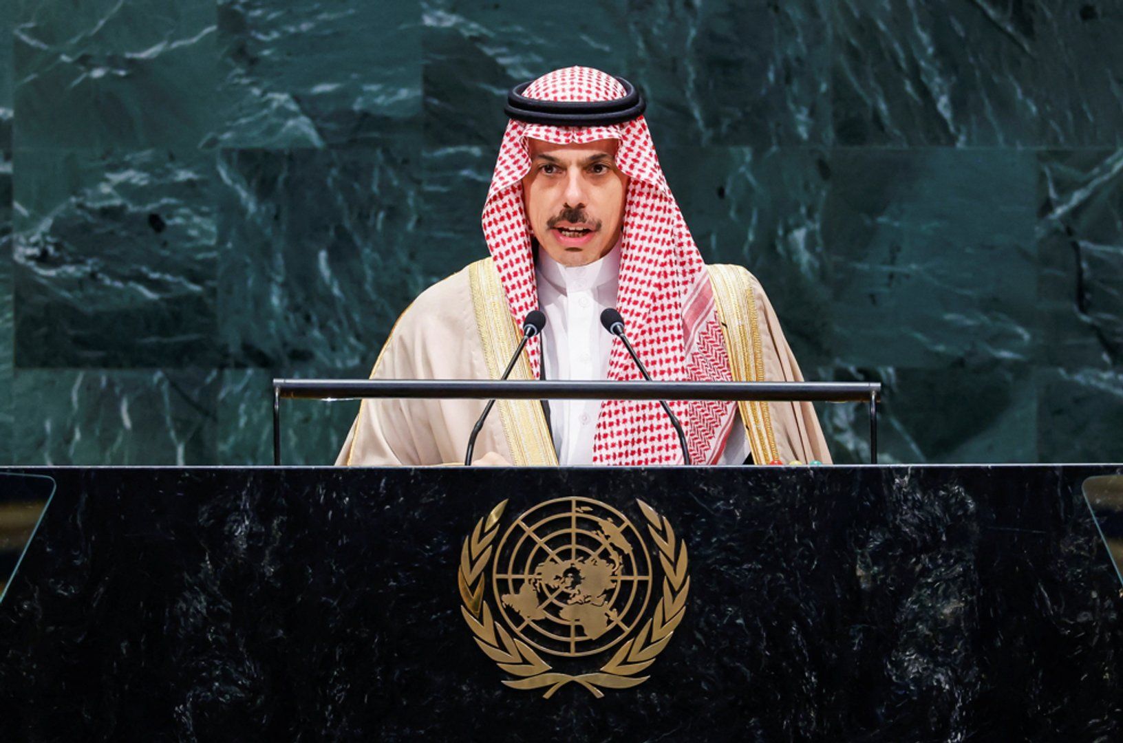 Saudi Arabia addresses UN on Iran threat