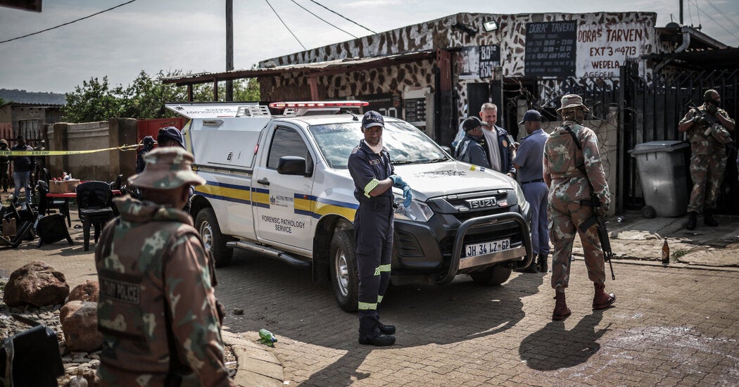 South Africa mass shootings