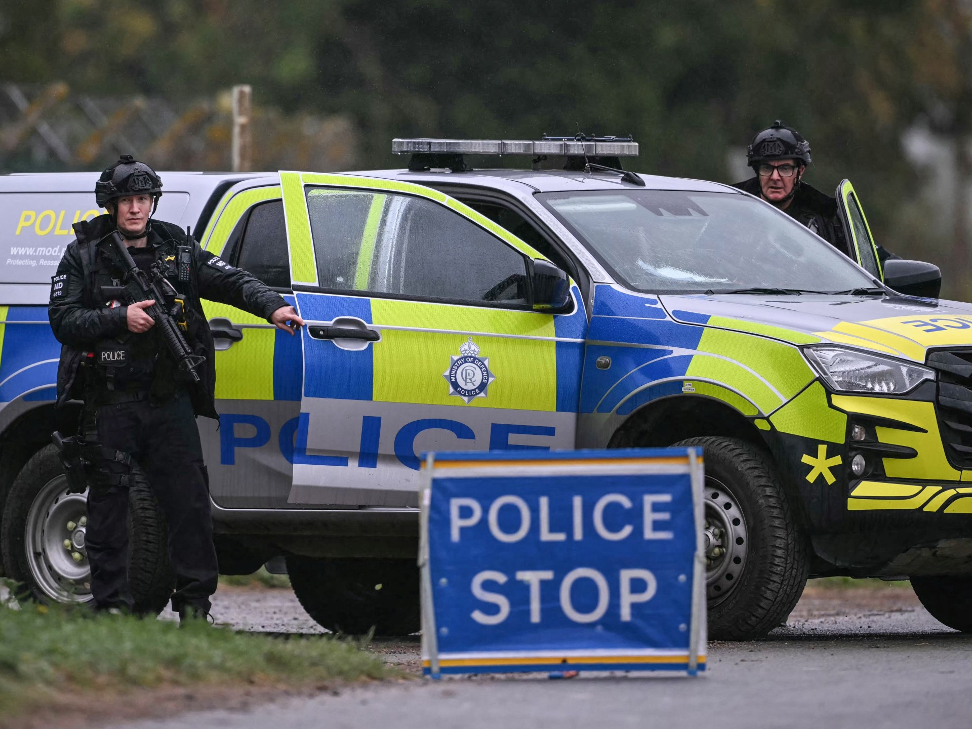 RAF Fairford security incident and terror arrests near US air base