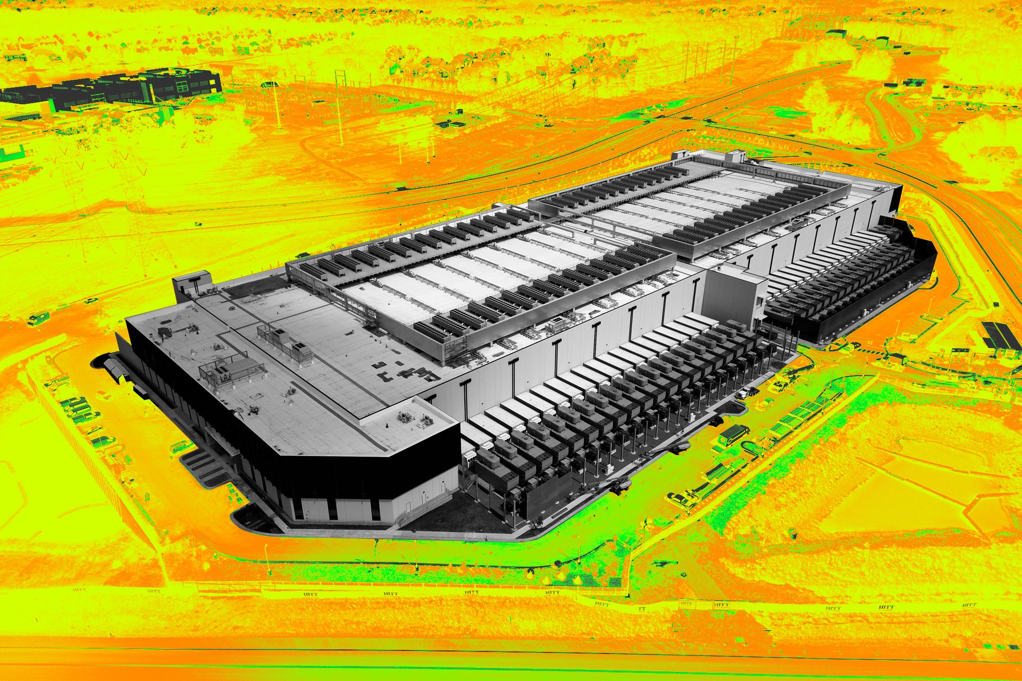 Amazon and Microsoft expand data centers for AI, drawing environmental and economic concerns