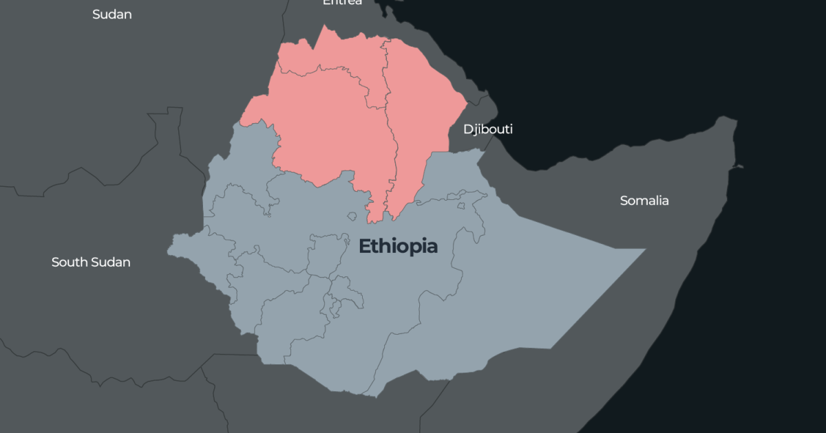 Ethiopia Armed Conflict Map