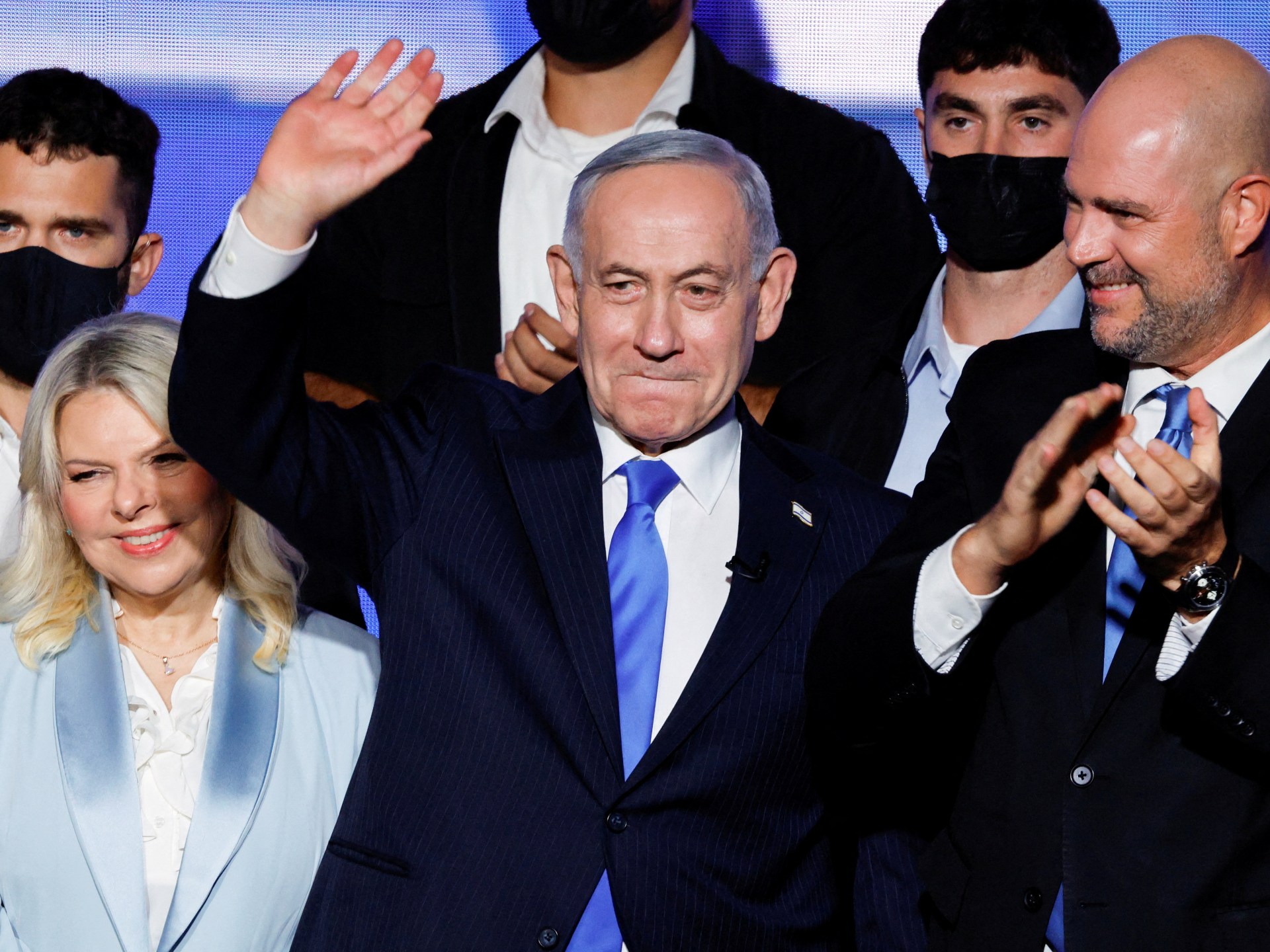 Israeli military and political leaders