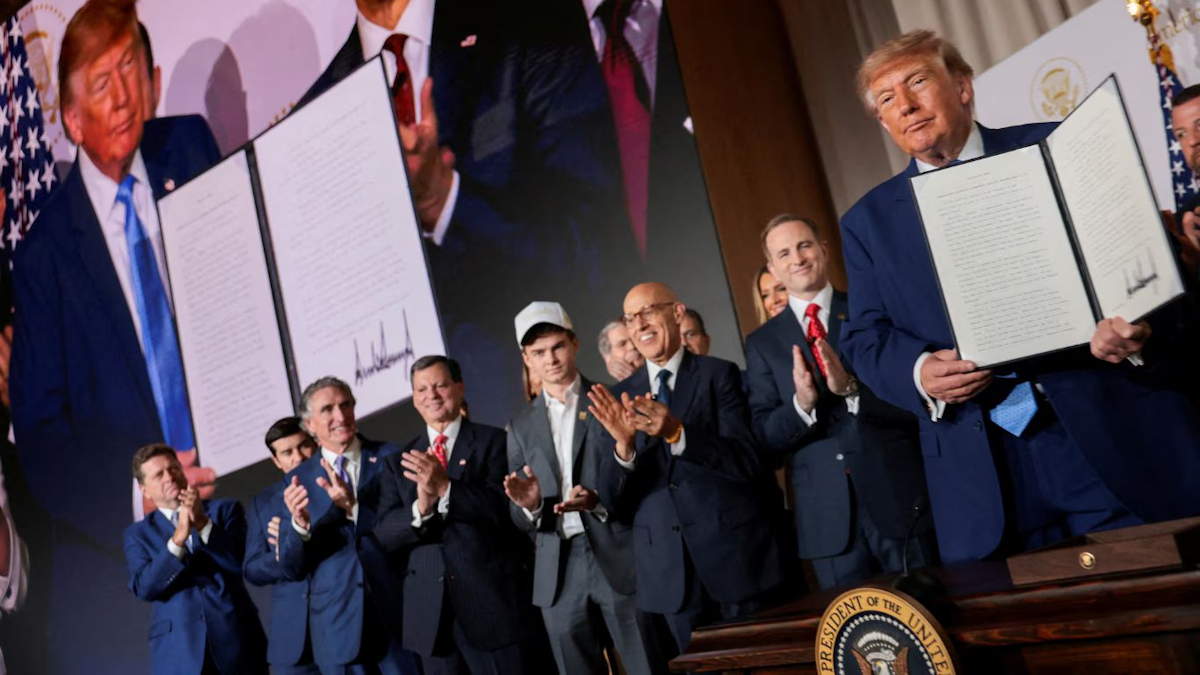 Trump administration AI policy