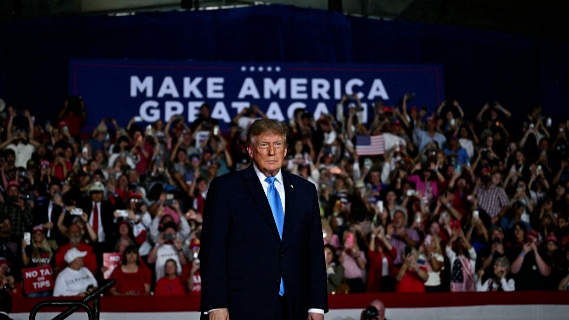 Trump at campaign rally