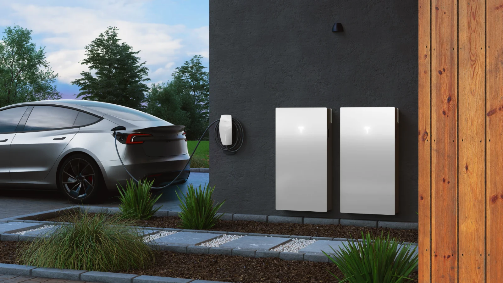 Tesla Powershare vehicle-to-home charging