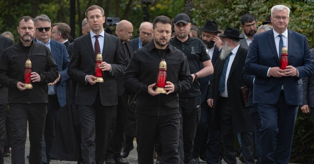 President Zelensky of Ukraine