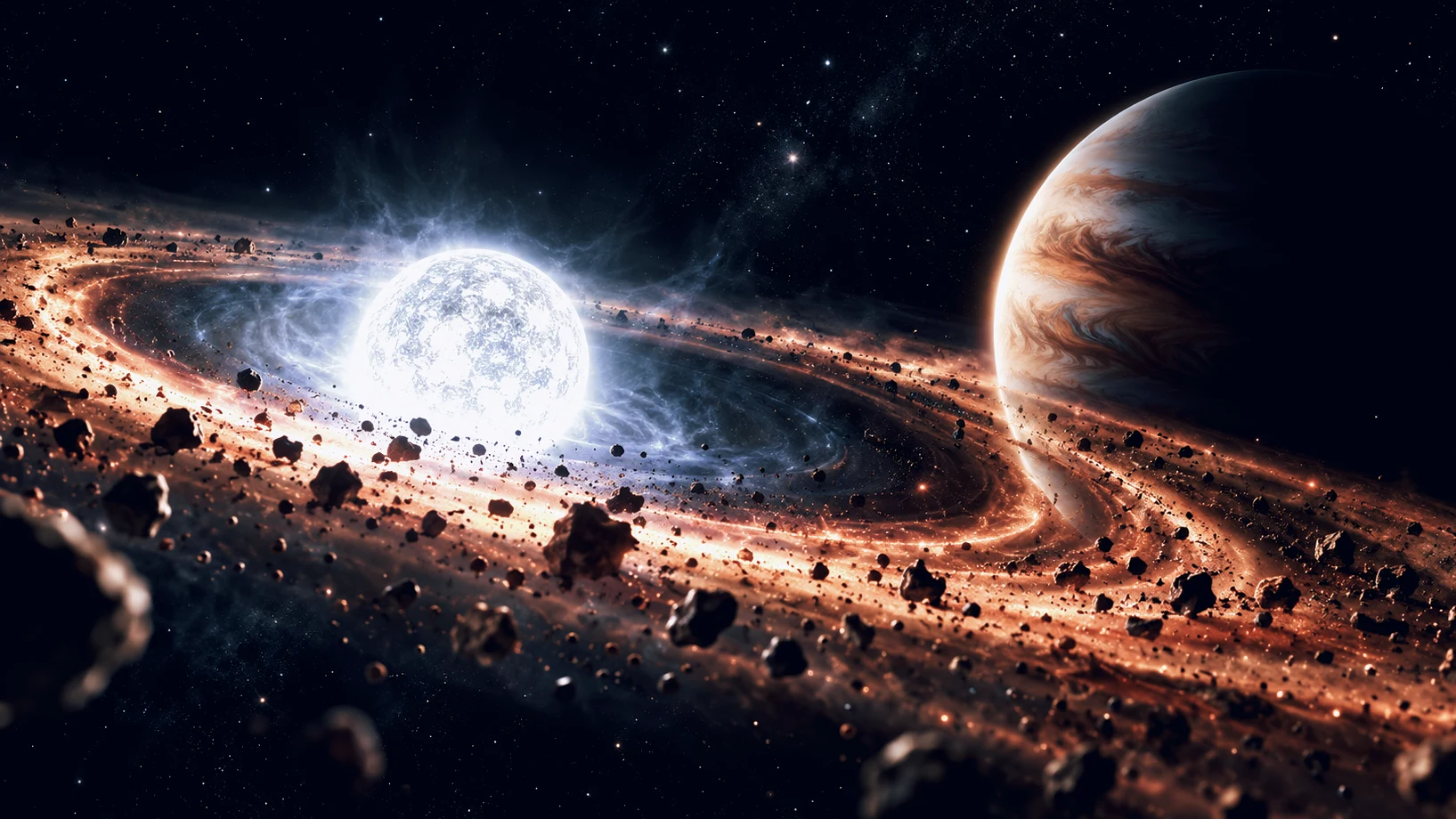 Hubble discovers planet orbiting dead star