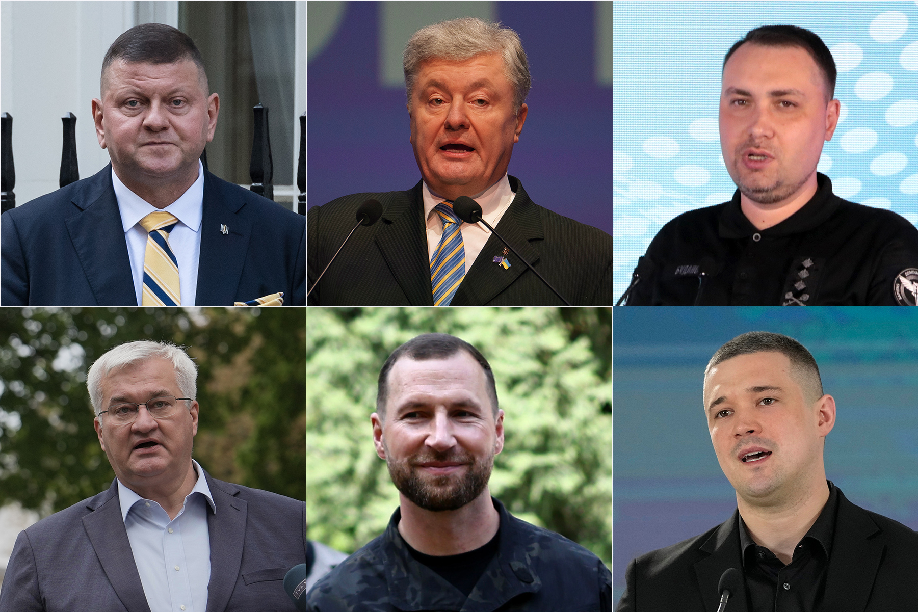 Volodymyr Zelenskyy at a political event