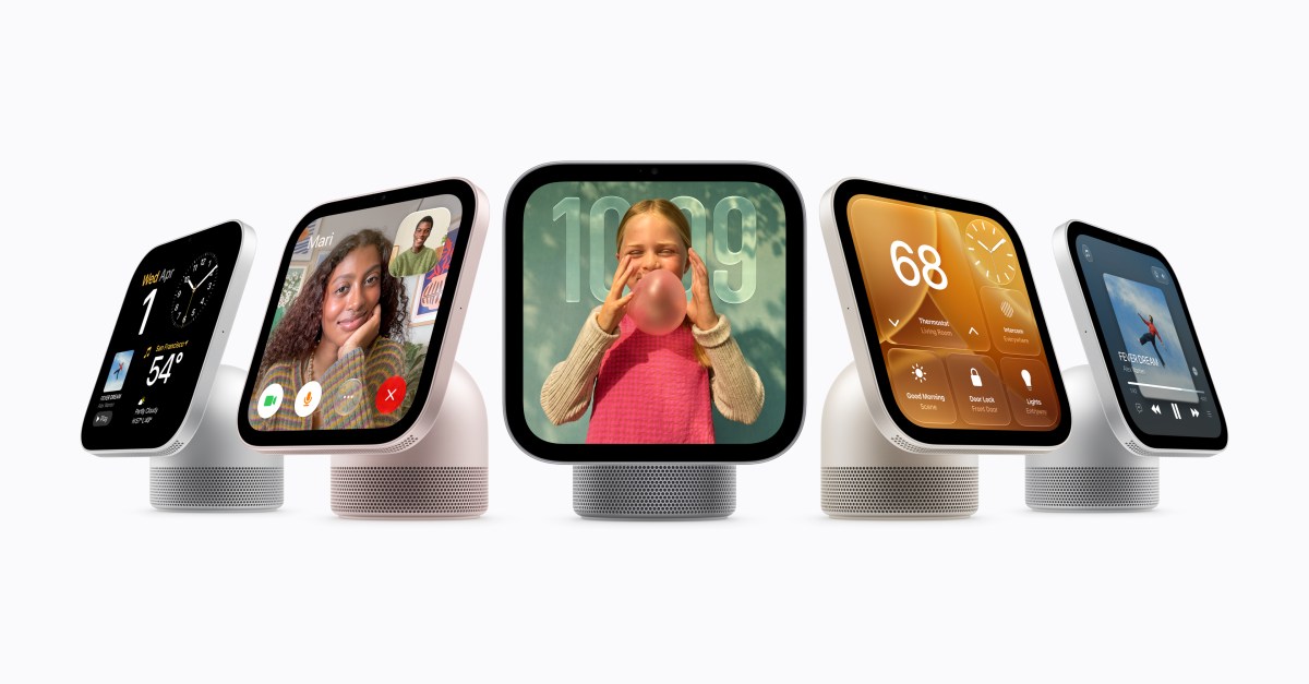 Apple HomeView lineup and smart home devices