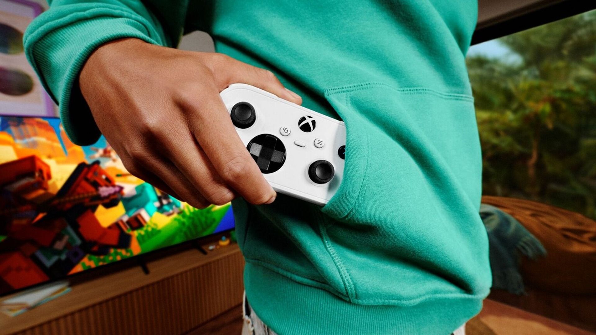 Xbox Nano Controller with SNES-style design