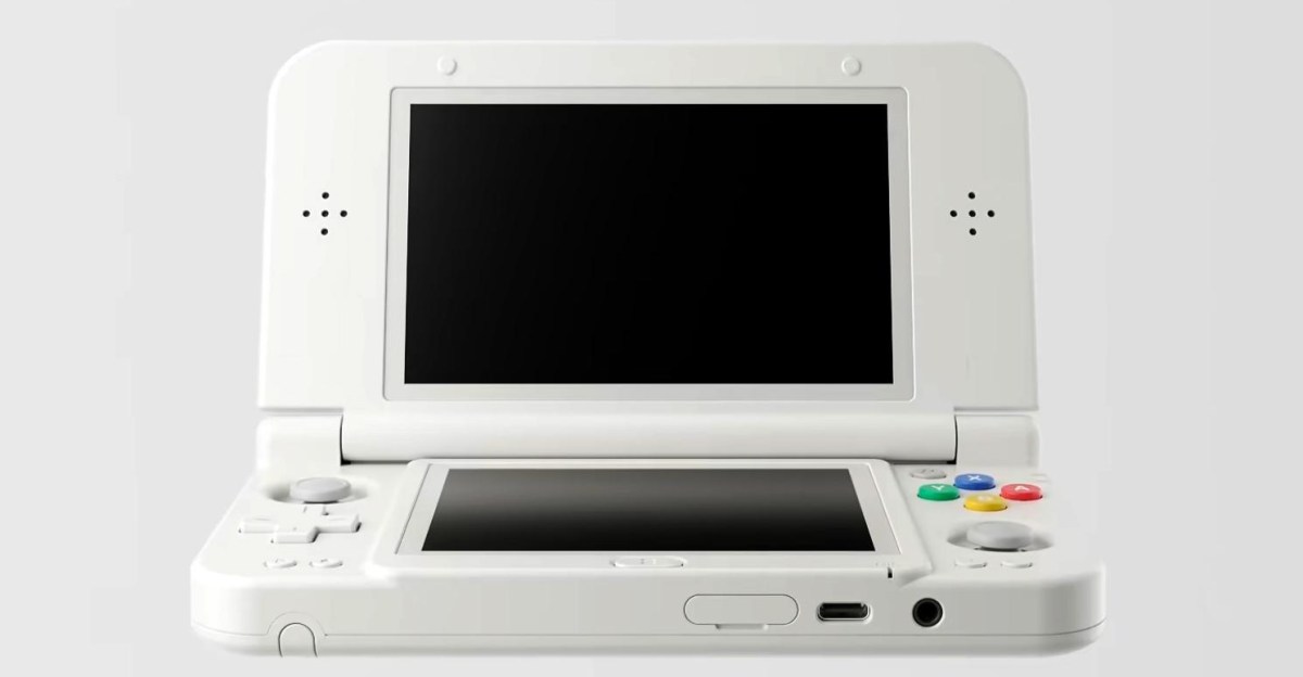 Anbernic RG DDS white handheld