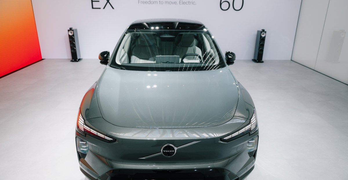 Volvo EX60 with NVIDIA autonomous driving tech